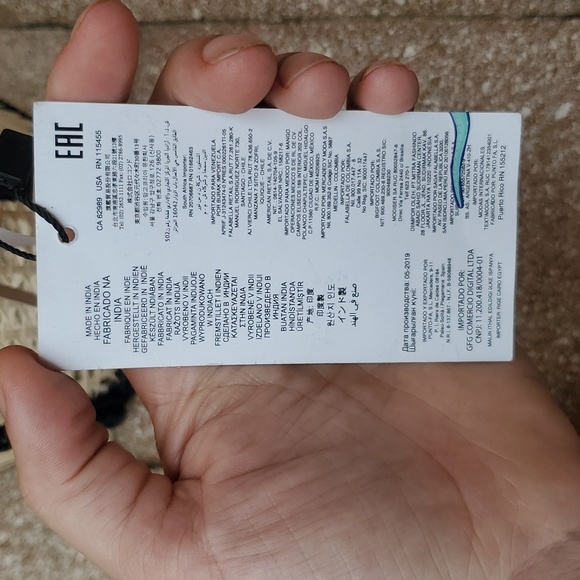 Mango bicolor raffia bag limited edition 2019 - Picture 10 of 10